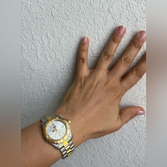 TAG HEUER WK1320-1 PROFESSIONAL 200mts TWO-TONE STAINLESS STEEL Ladies watch. - Picture 10 of 15